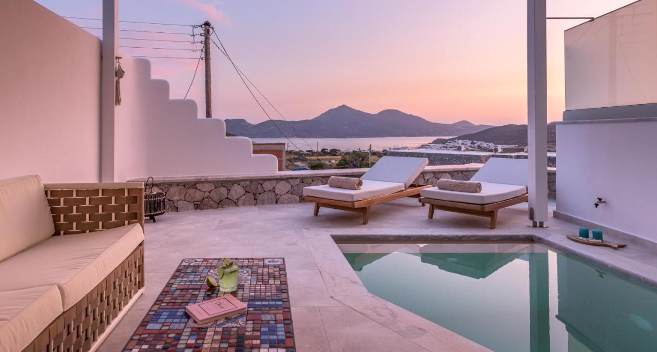 Hilltop Suites Milos Mytakas Екстер'єр фото