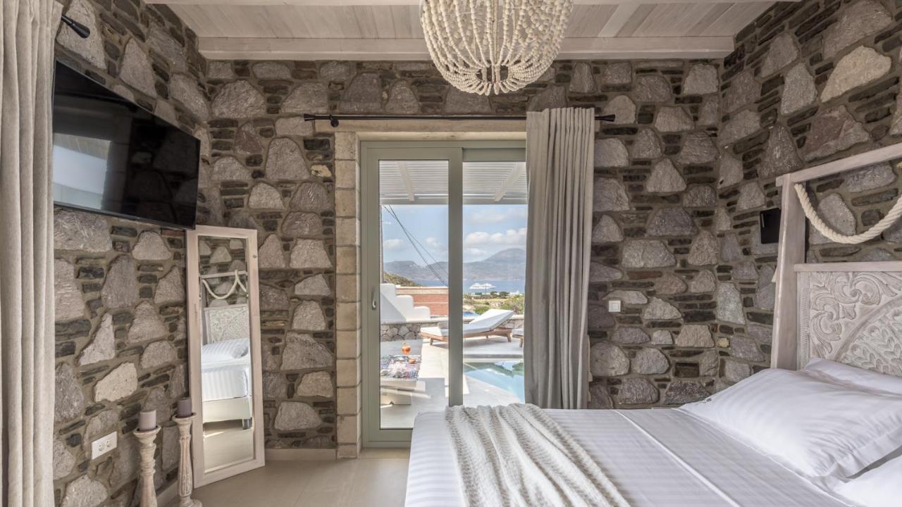 Hilltop Suites Milos Mytakas Екстер'єр фото